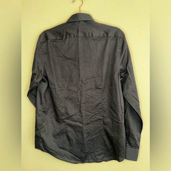 BlackBerry Black Formal Shirt India Slim Large Button Down - Picture 13 of 16